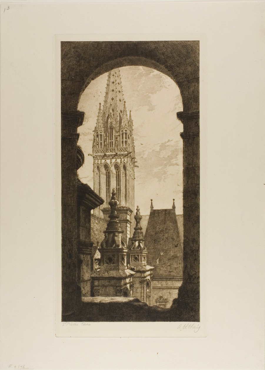 St. Pierre, Caen od Axel Herman Haig