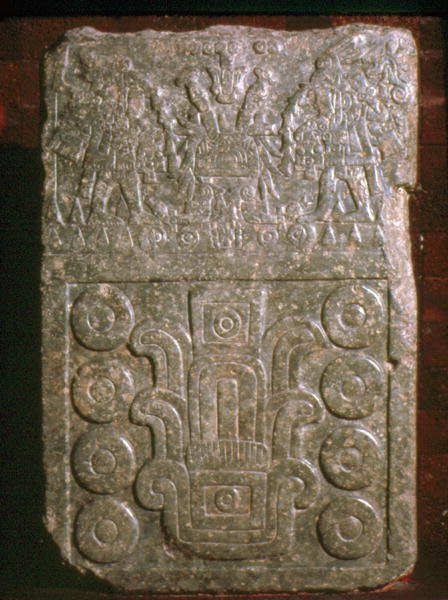 Počítací plaketa Tenochtitlan, Templo Mayor od Aztec