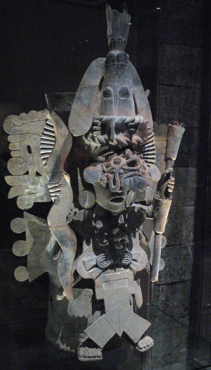Kadidelnice v podobě boha Nappatecuhtliho, Tlahuac, pozdně postklasické období, cca 1500 od Aztec