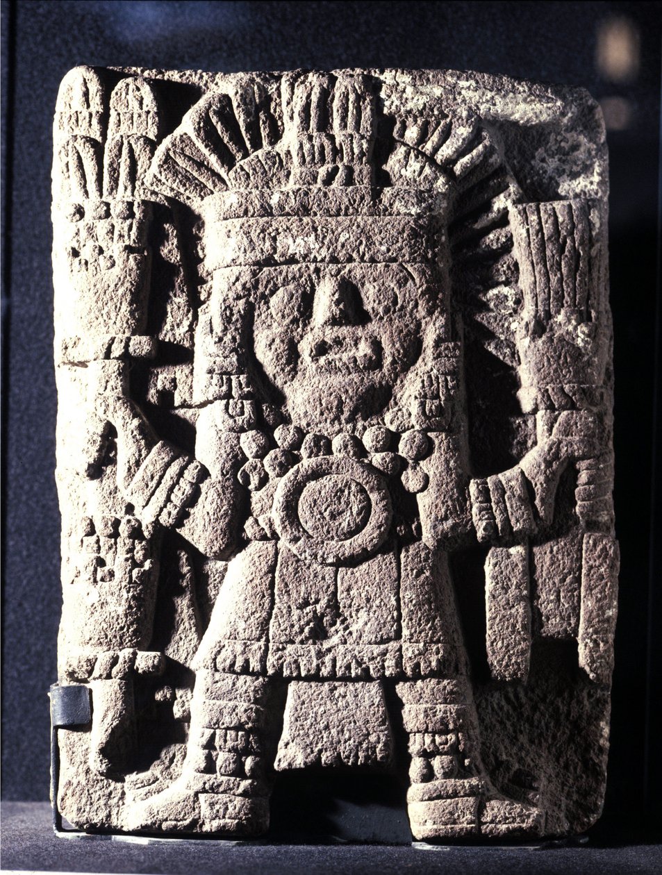 Aztécké umění, aztécký kněz. od Aztec Aztec