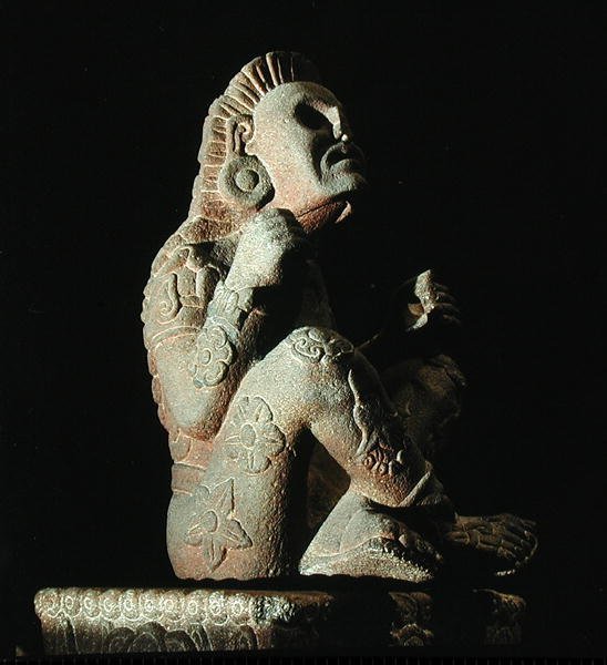 Xochipilli (viz také 207566), pozdní období klasického období (1300-1521) (kámen) od Aztec Aztec