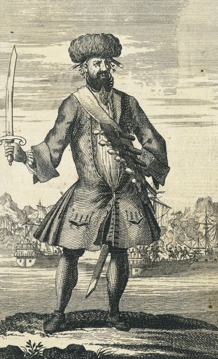 Pirát Černovous od B. Cole