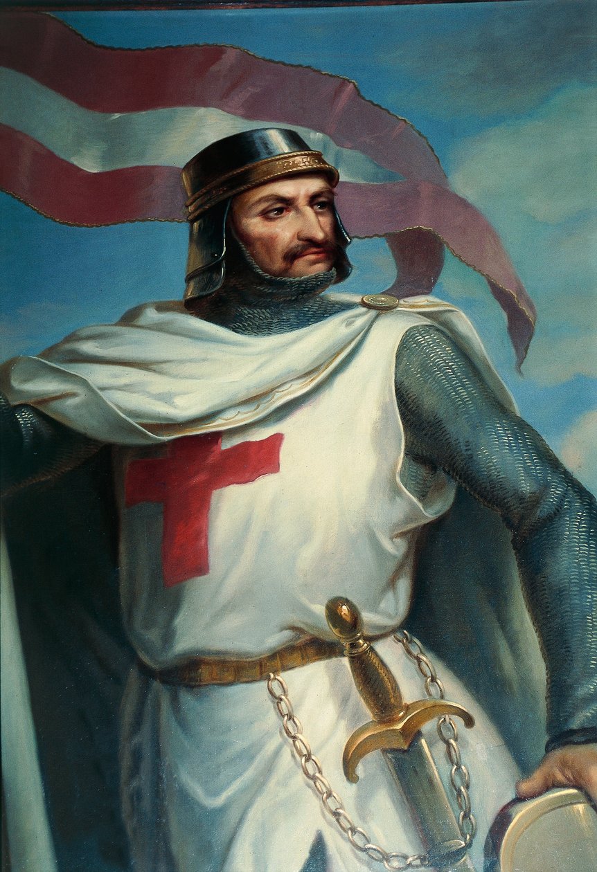 Crusaders Gallery, od B. Strobla (1857-1860) (freska) od B. Strobl