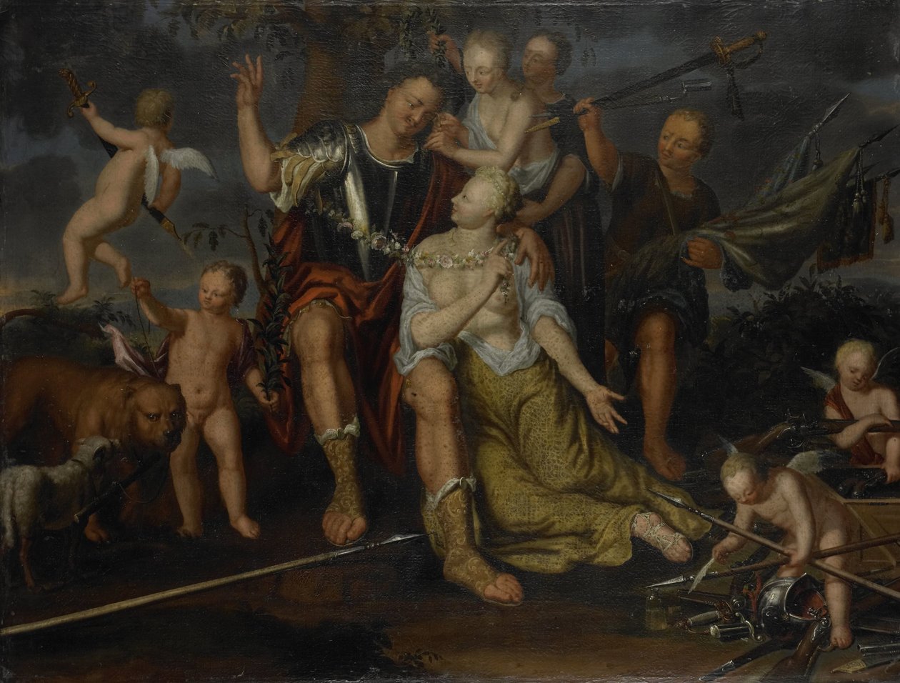 Alegorie míru od B. van Kessel
