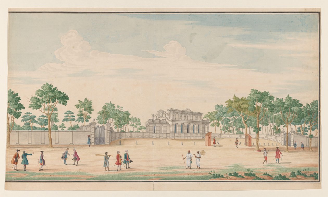 Venkovský dům De Uitvlugt, Colombo od B. van Lier (attributed to)