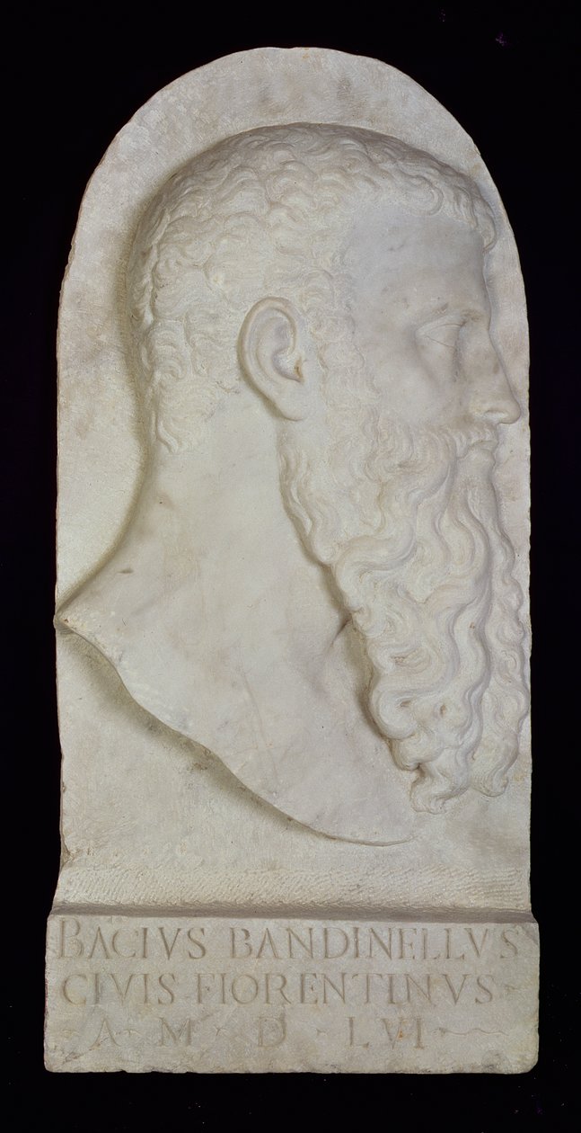 Autoportrét, 1556 (mramor) od Baccio Bandinelli