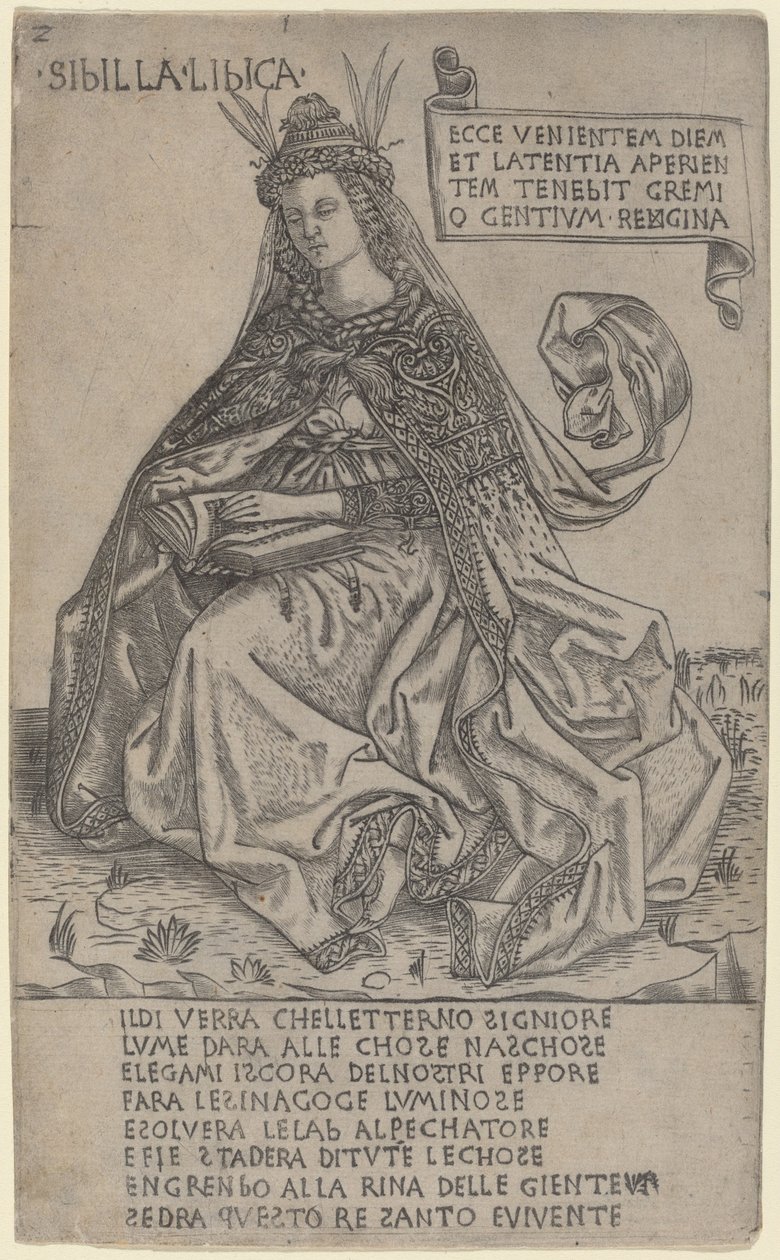 Libyjská Sibyla od Baccio Baldini