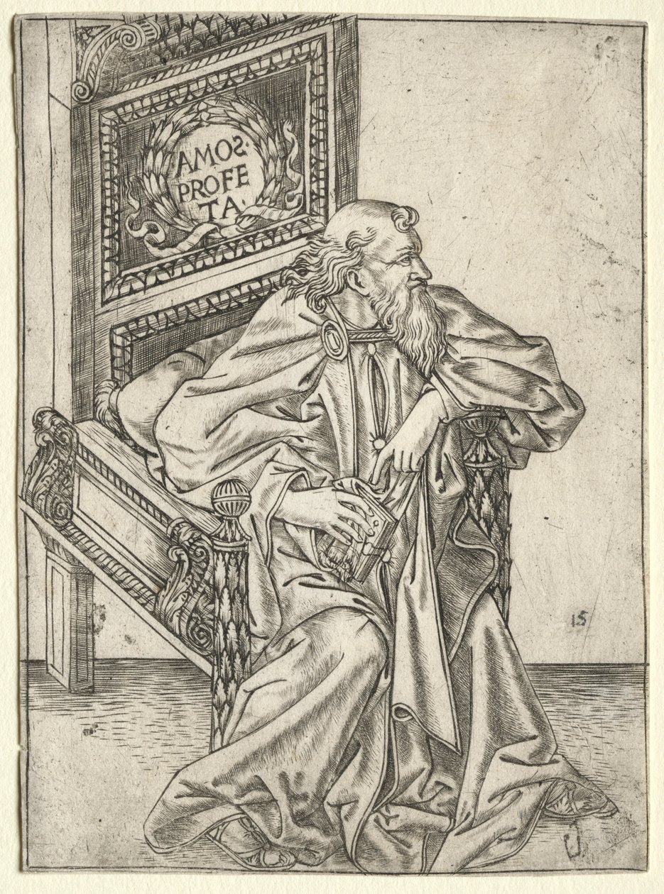 Proroci: Amos, c. 1470-1475. od Baccio Baldini