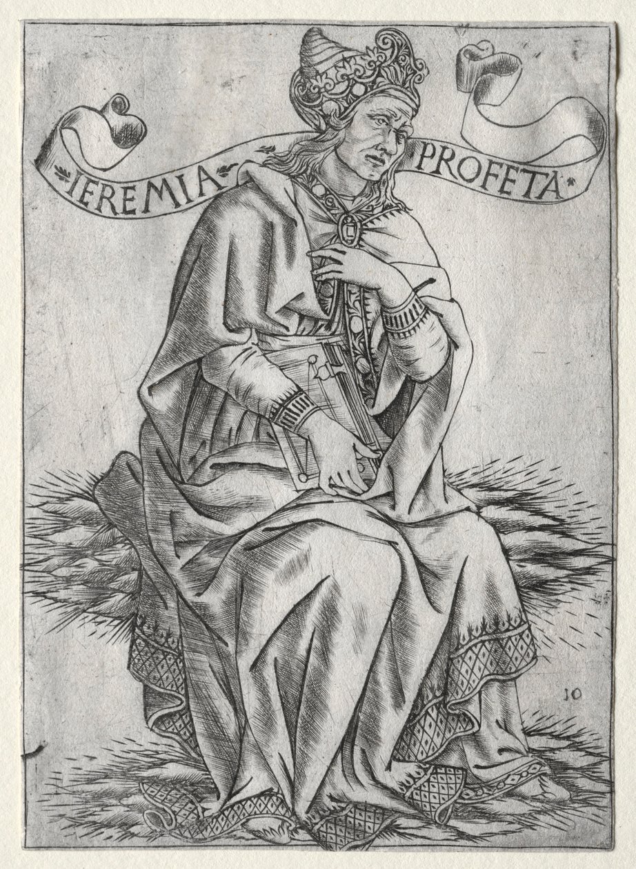 Proroci: Jeremiáš, c. 1470-75. od Baccio Baldini
