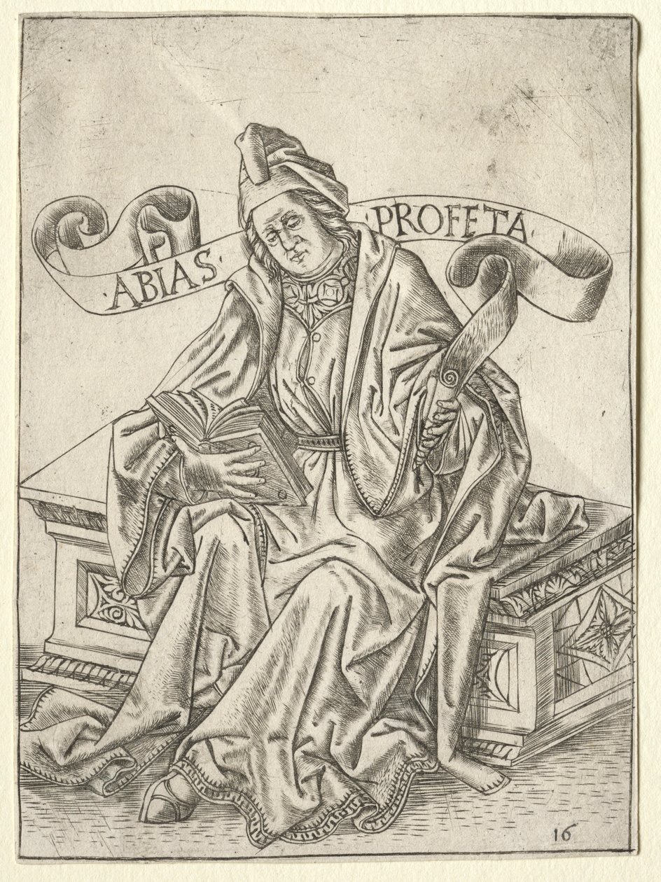 Proroci: Abdiáš, c. 1470-1475. od Baccio Baldini