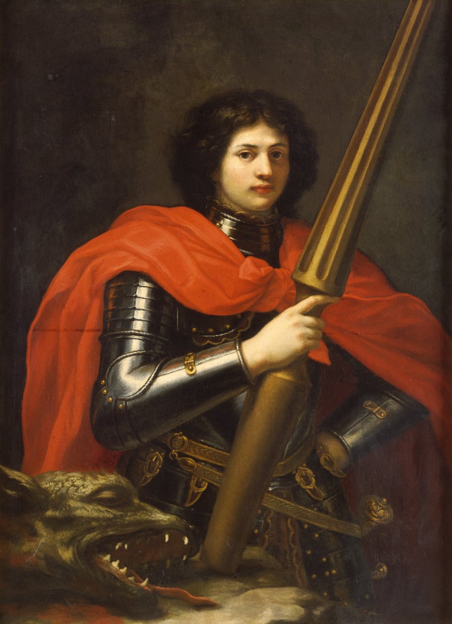 Saint George (olej na plátně) od Baldassare  Franceschini