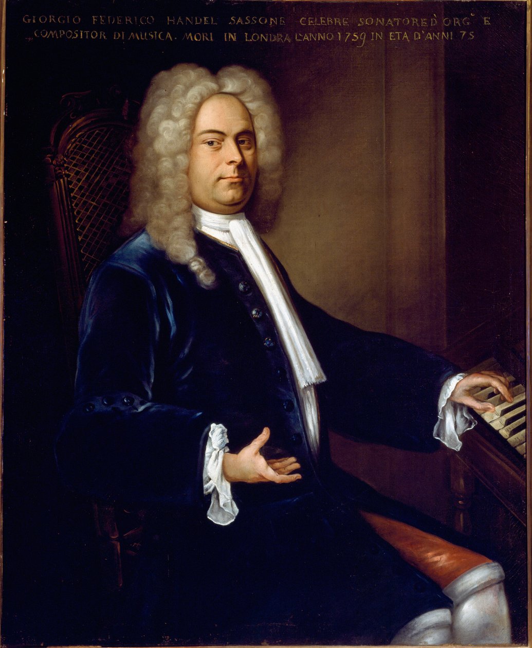 George Frideric Händel (George Frideric Händel od Balthasar (after) Denner