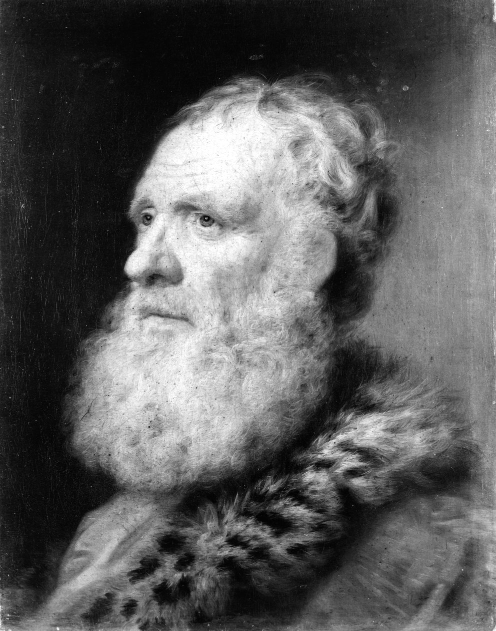 Hlava starého muže od Balthasar Denner