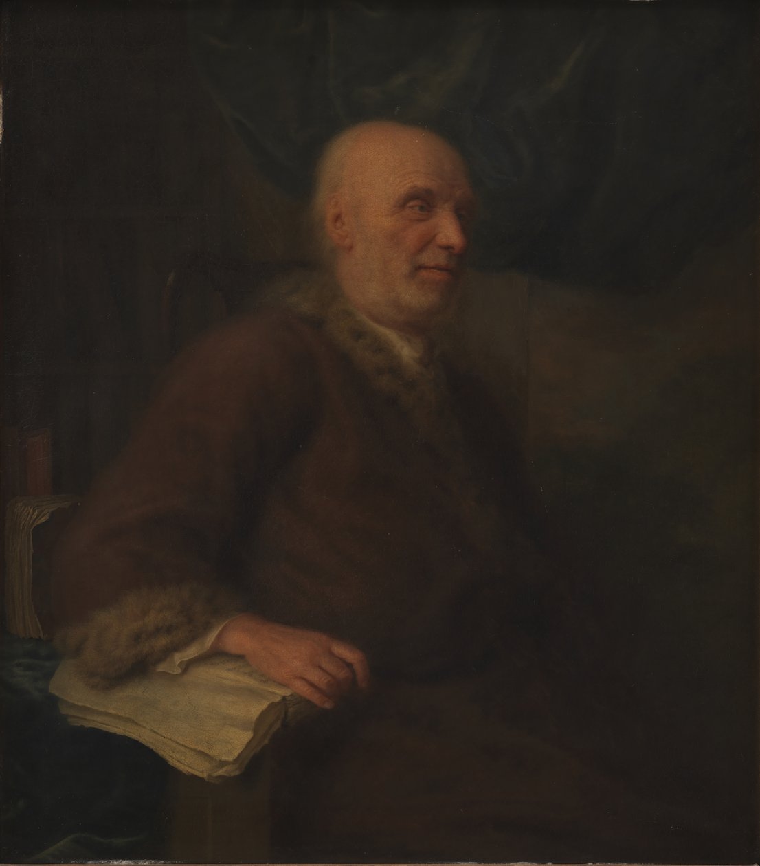 Portrét muže od Balthasar Denner