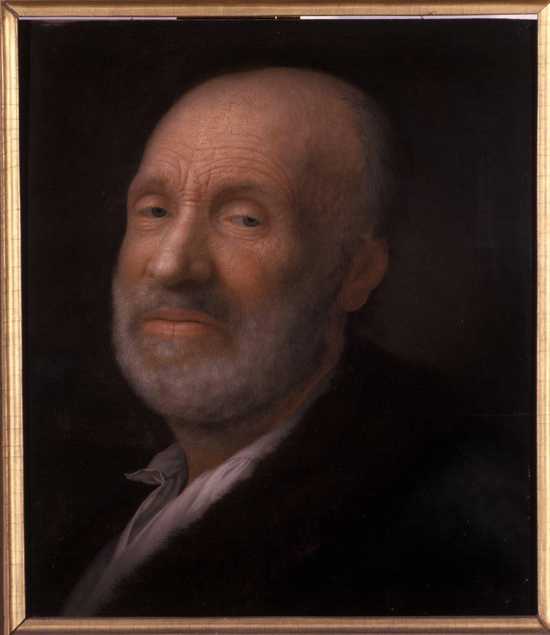 Portrét starého muže od Balthasar Denner