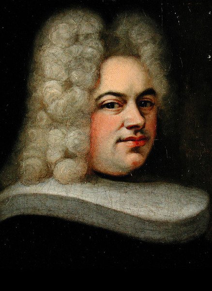Portrét radního a básníka Bartholda Hinricha Brockese (1680-1747) od Balthasar Denner