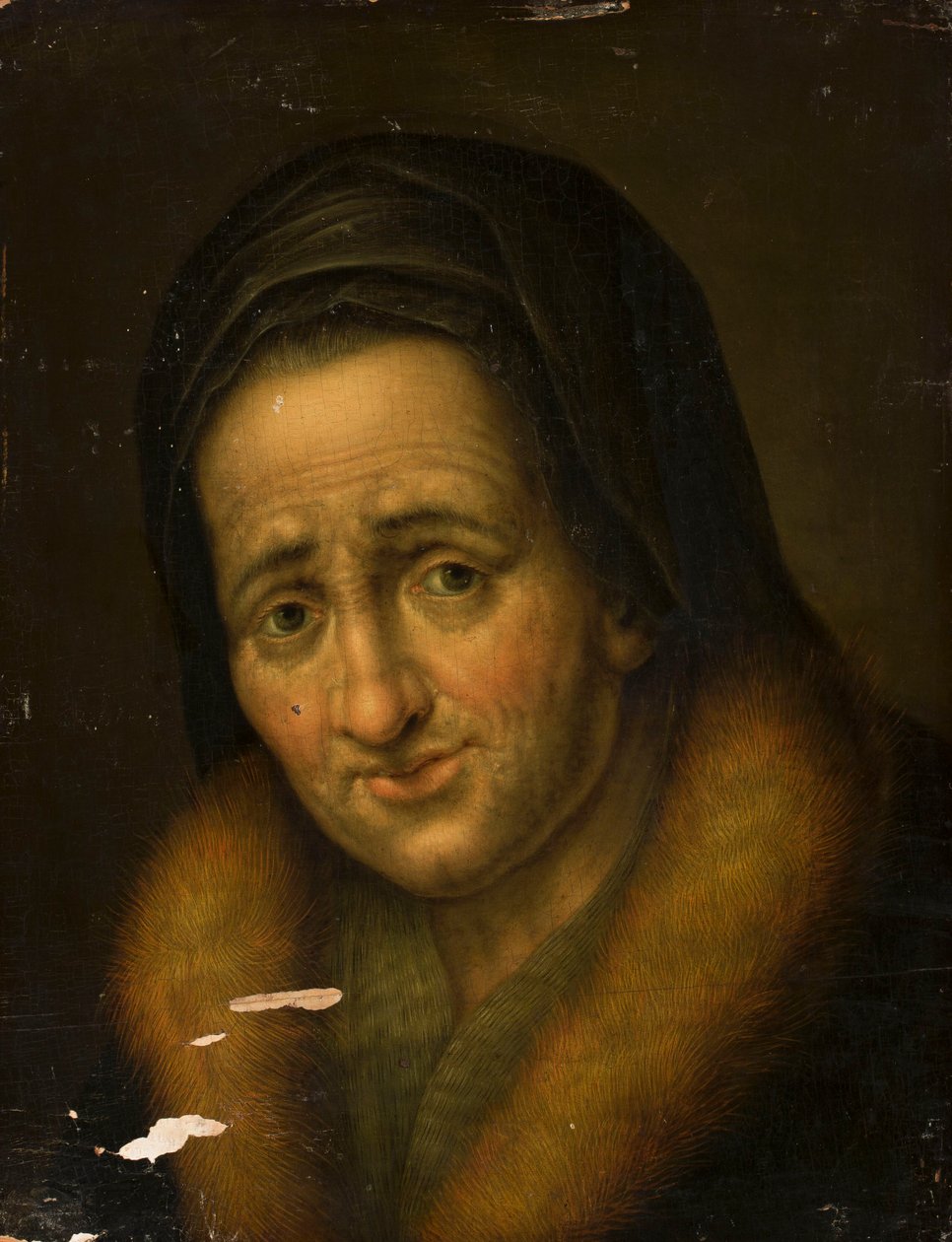 Portrét starší ženy od Balthasar Denner
