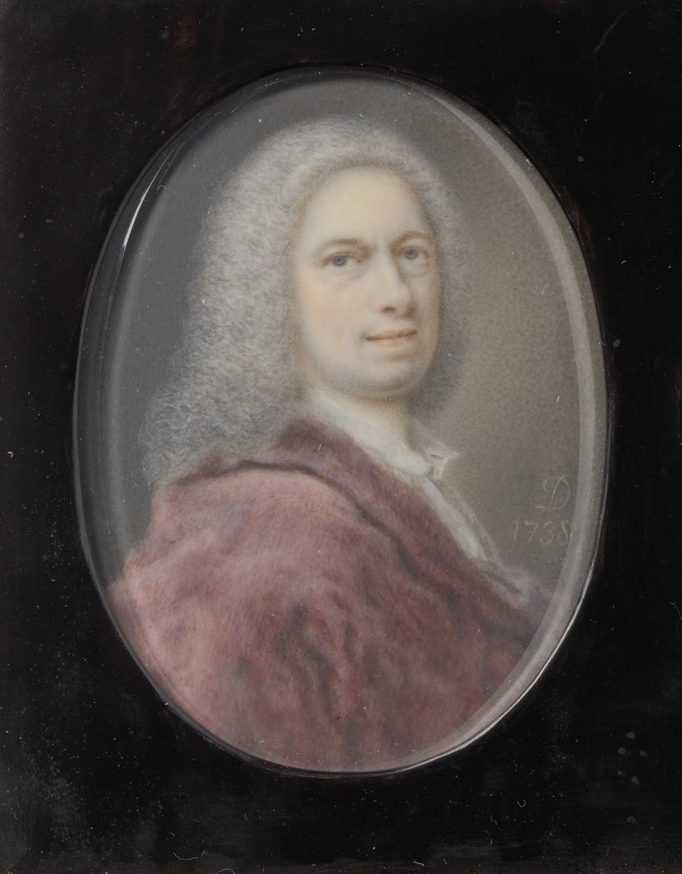 Autoportrét, 1738. od Balthasar Denner