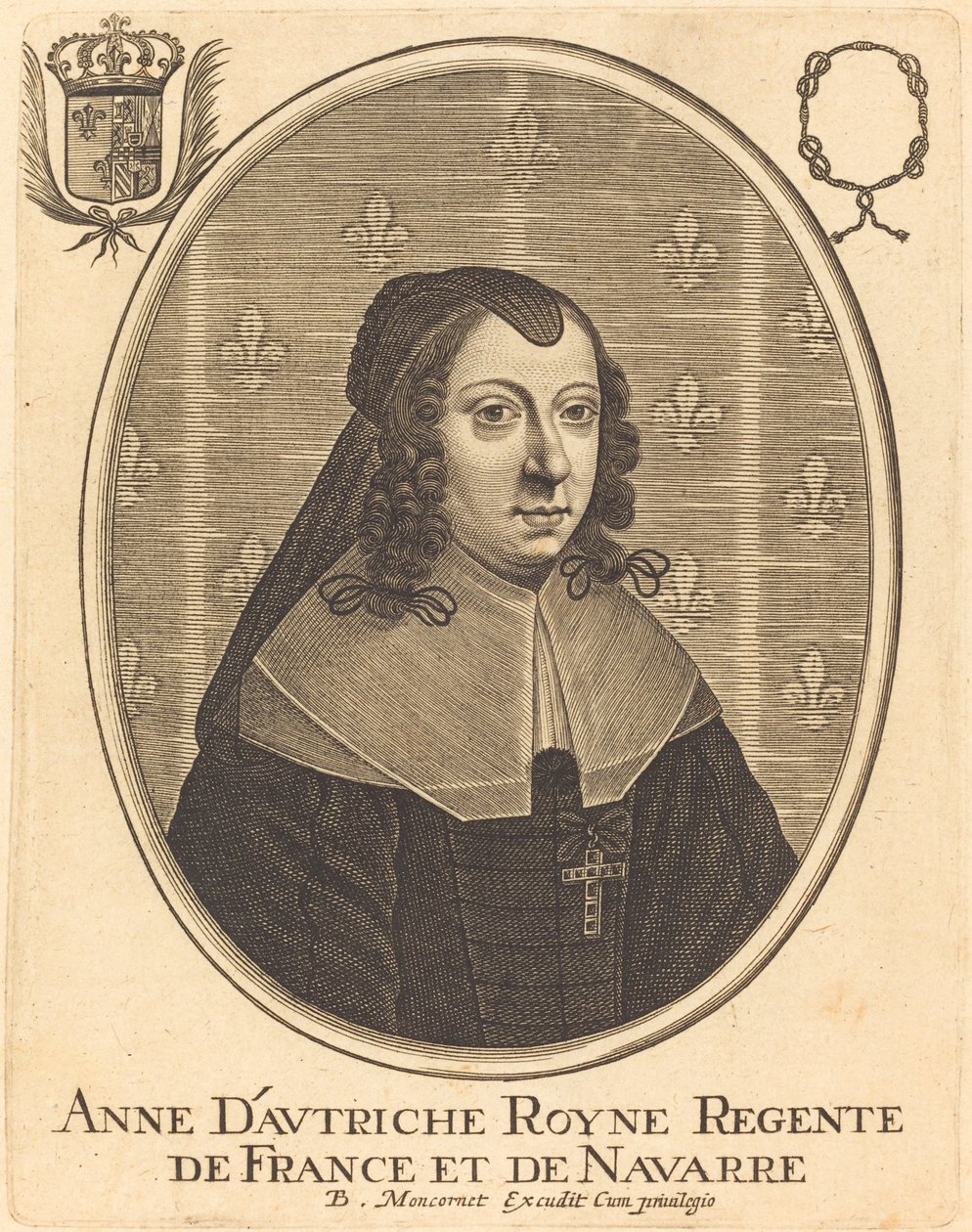 Anny Rakouské od Balthasar Moncornet