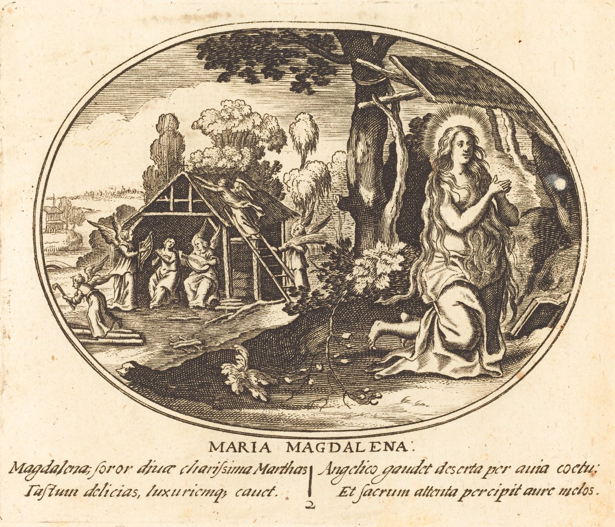 Pokání Marie Magdaleny od Balthasar Moncornet