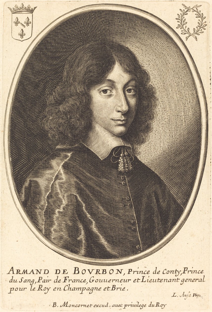 Armand z Bourbonu od Balthasar Moncornet after Luggert van Anse