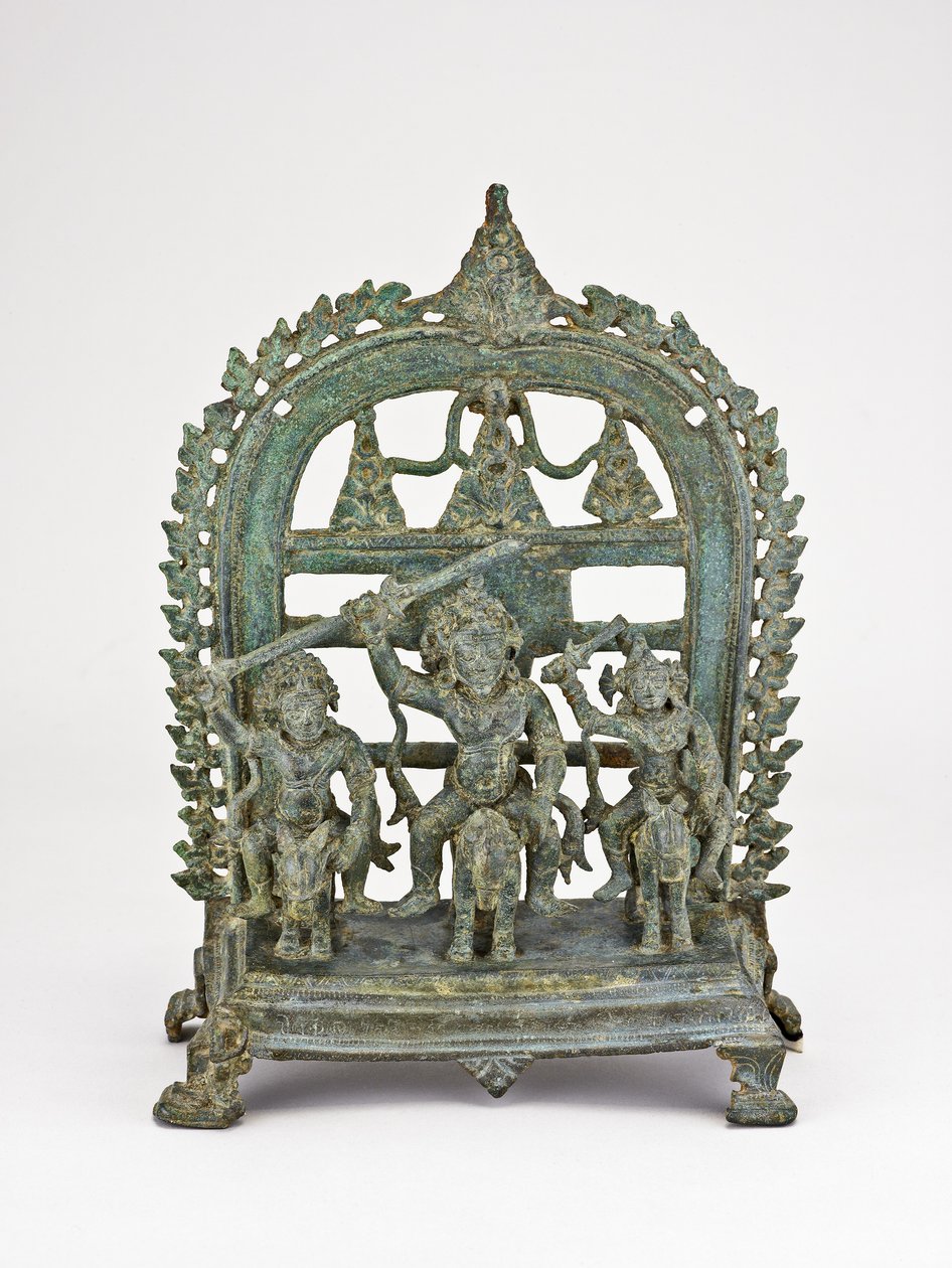 Revanta, syn boha Slunce Surya, cca 10. století (bronz) od Bangladesh Rajshahi School