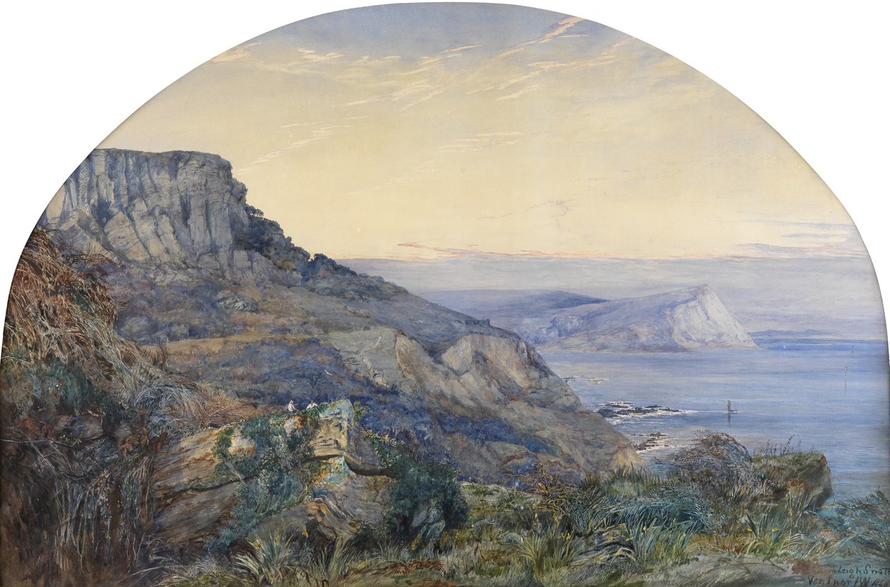 Ventnor, Isle of Wight, 1856 od Barbara Leigh Smith Bodichon