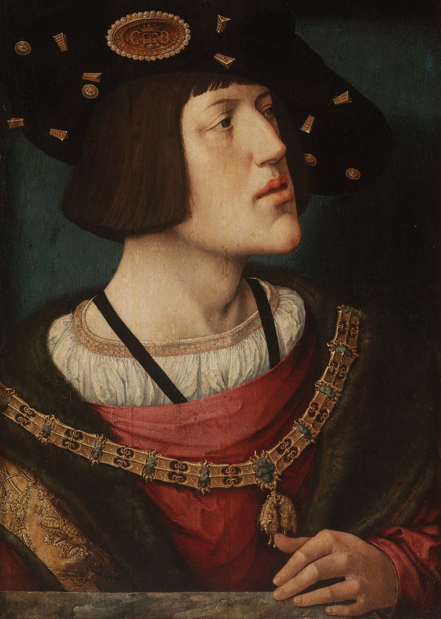 Portrét Karla V. (1519) od Barend van Orley