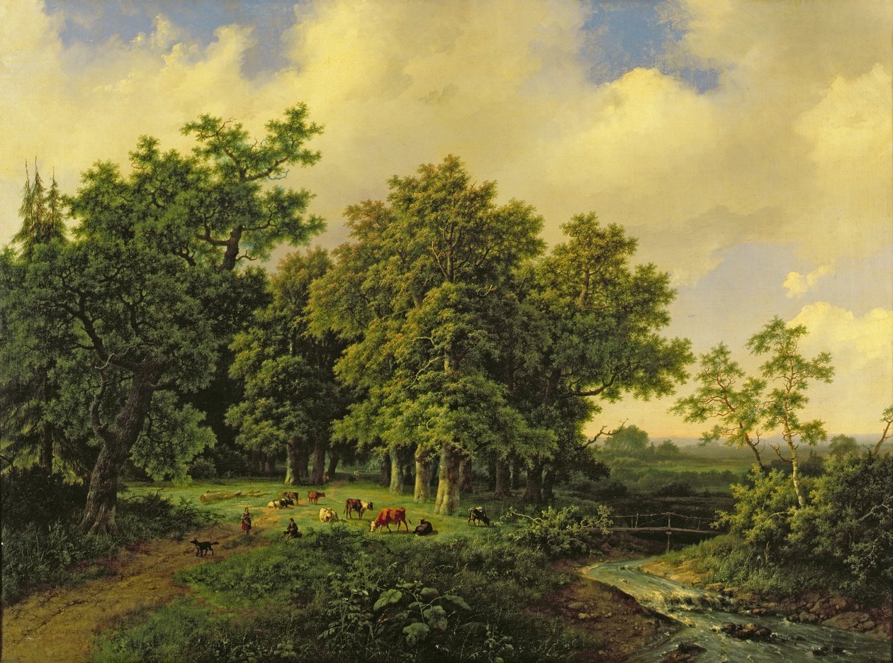 Krajina od Barend Cornelis Koekkoek
