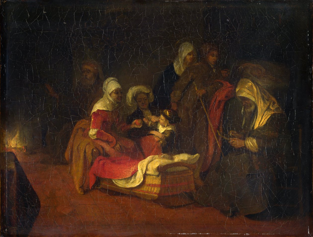Denominace svatého Jana Křtitele - Malba od Barent Fabritius
