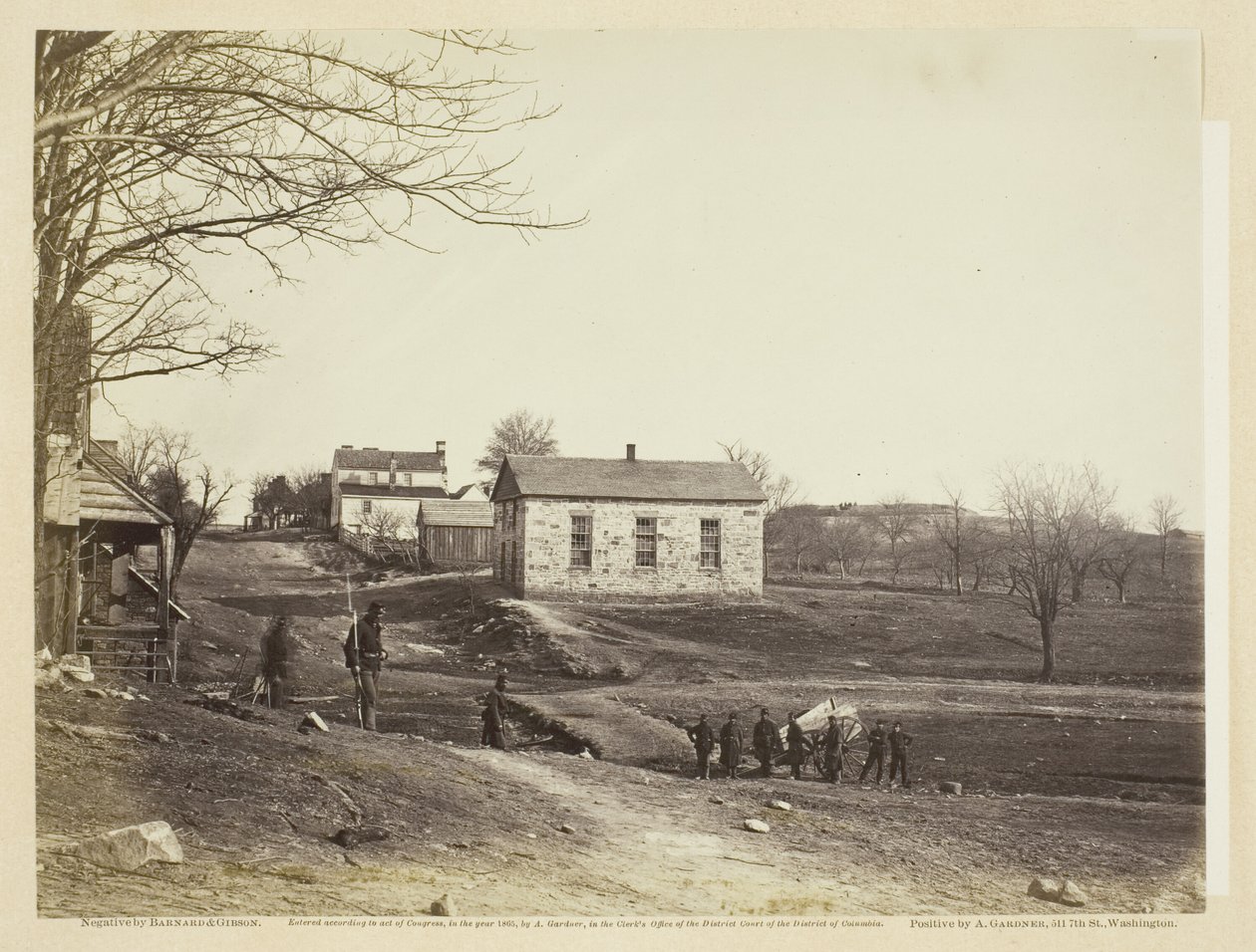 Kamenný kostel, Centreville, Virginie od Barnard and Gibson