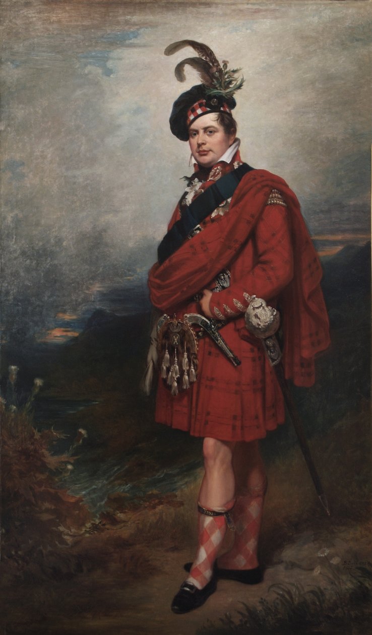 Augustus Frederick, vévoda ze Sussexu, v horských šatech, 1885 od Barnett Samuel Marks
