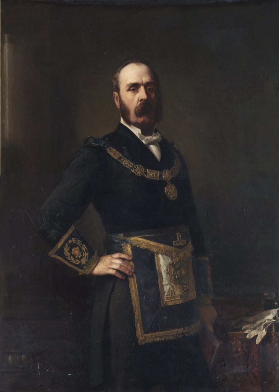 Sir John Braddick Monckton, 1883 od Barnett Samuel Marks