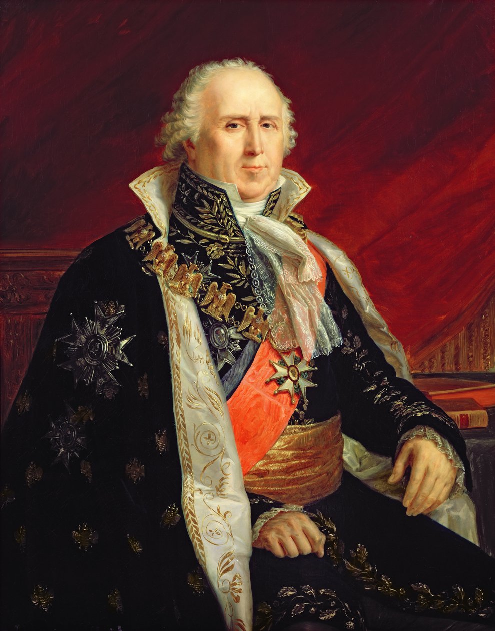 Charles-Francois Lebrun (1739-1824) vévoda z Plaisance v kostýmu pokladníka říše od Baron François Pascal Simon Gérard