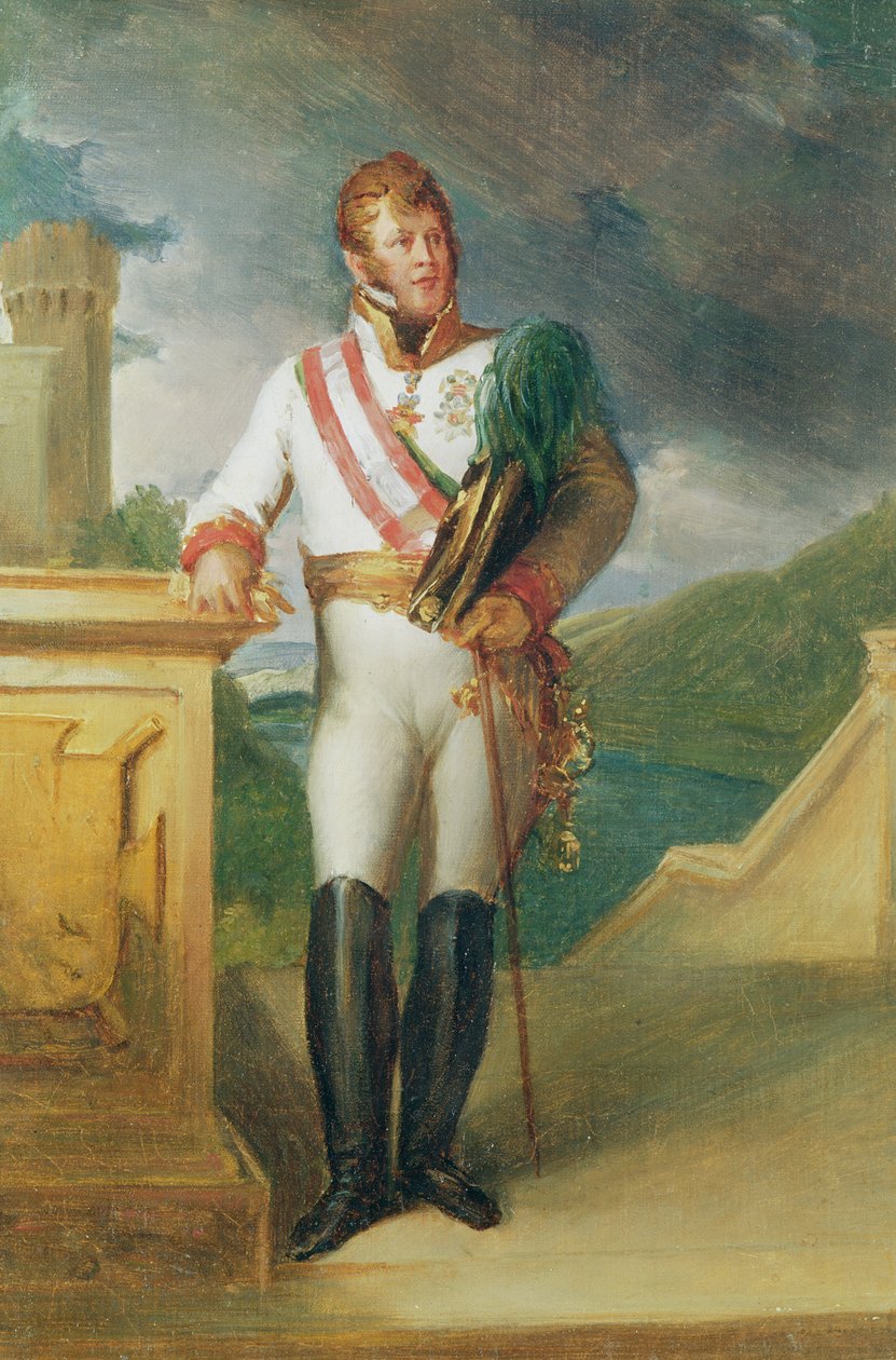 Charles-Philippe (1771-1820) kníže ze Schwartzenbergu od Baron François Pascal Simon Gérard