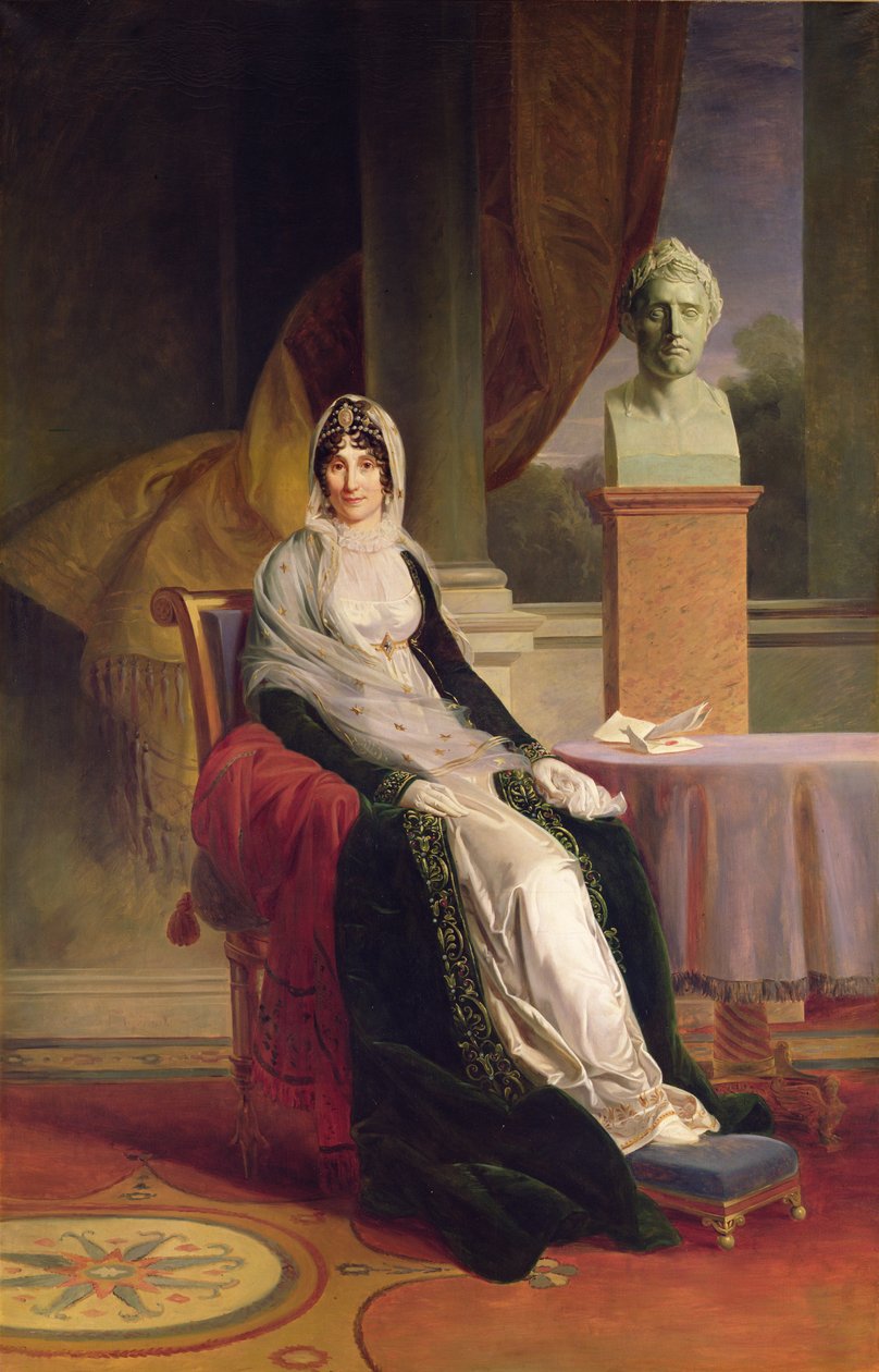 Marie-Laetitia Ramolino (1750-1836) 1803 od Baron François Pascal Simon Gérard