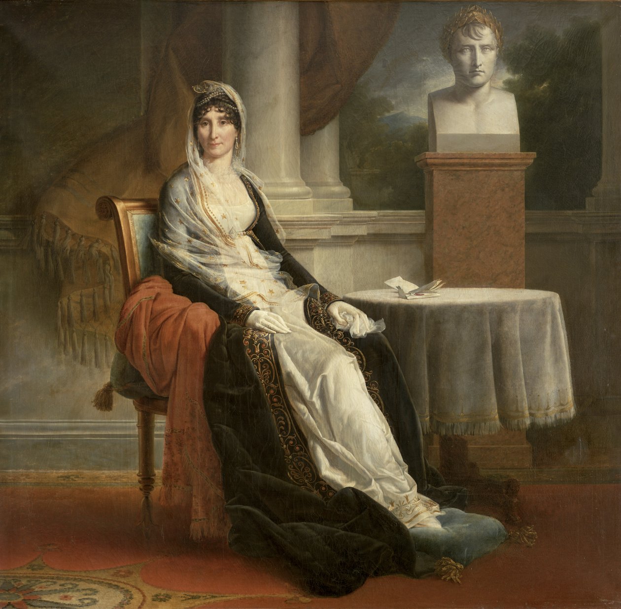 Marie-Laetitia Ramolino (1750-1836) 1803 od Baron François Pascal Simon Gérard