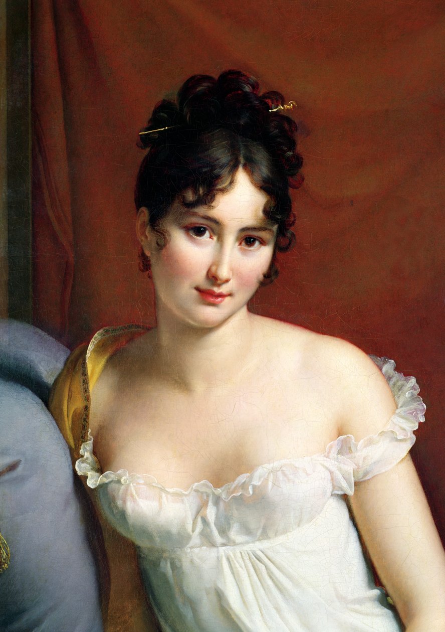 Portrét Madame Recamier (1777-1849) (detail 2292) od Baron François Pascal Simon Gérard