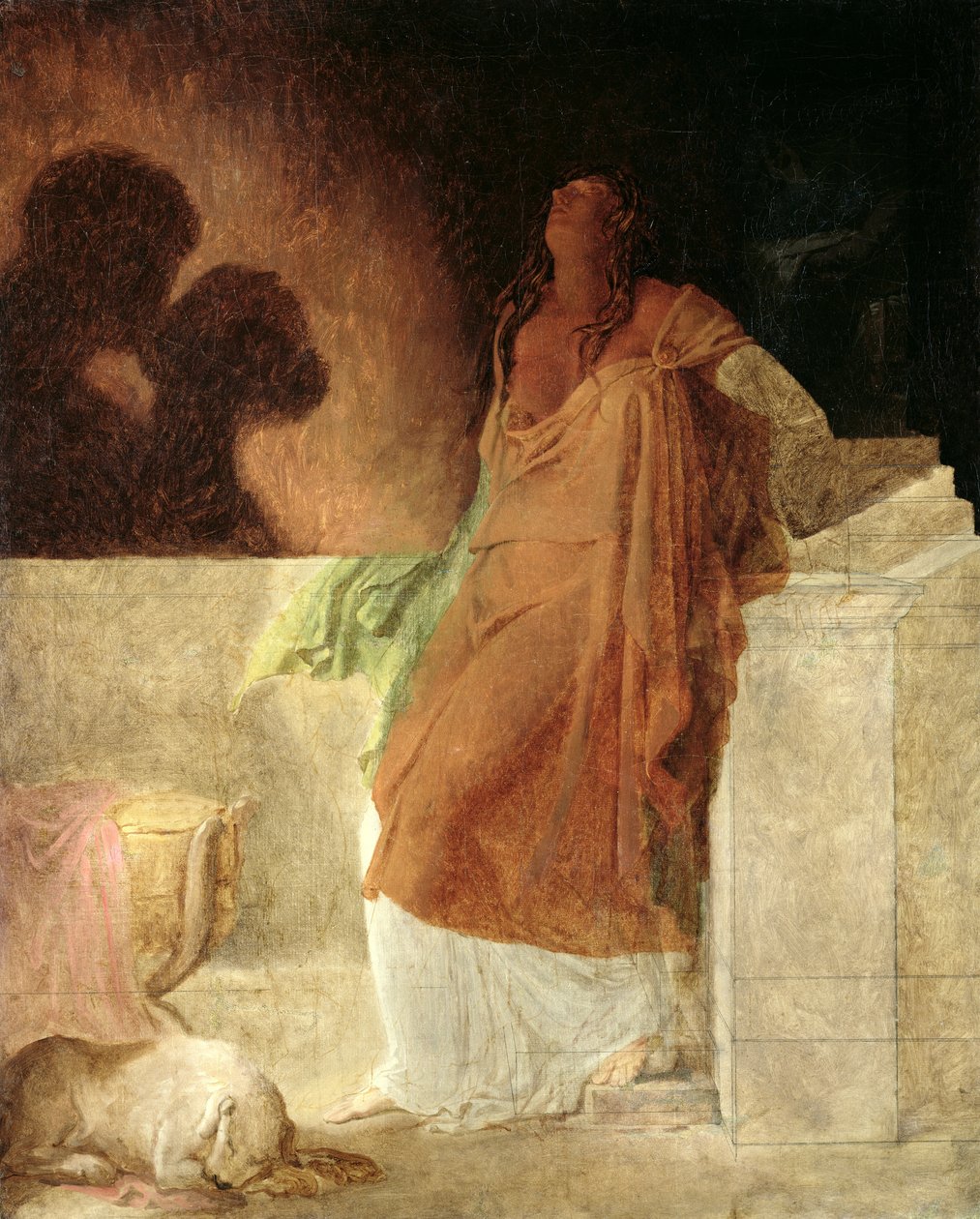 Žárlivost od Baron Pierre Narcisse Guerin