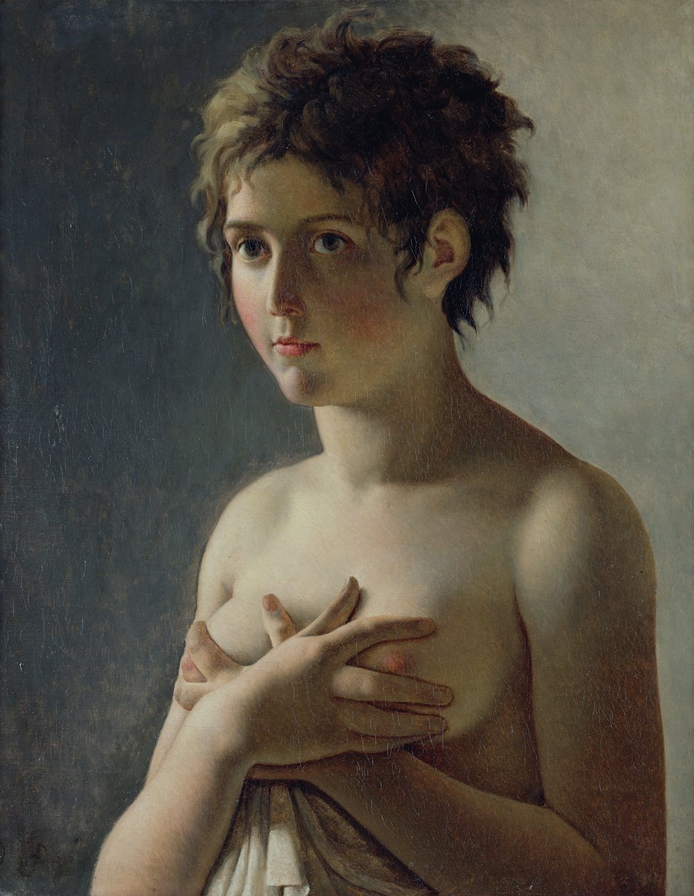 Portrét mladé dívky, 1812 od Baron Pierre Narcisse Guerin