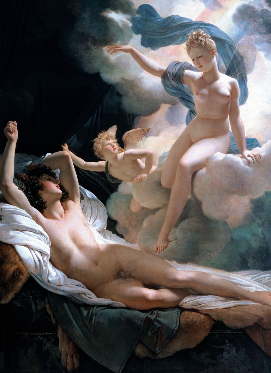 Morpheus a Iris, 1811 od Baron Pierre Narcisse Guerin