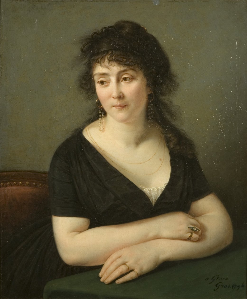Portrét madame Bruyere od Baron Antoine Jean Gros