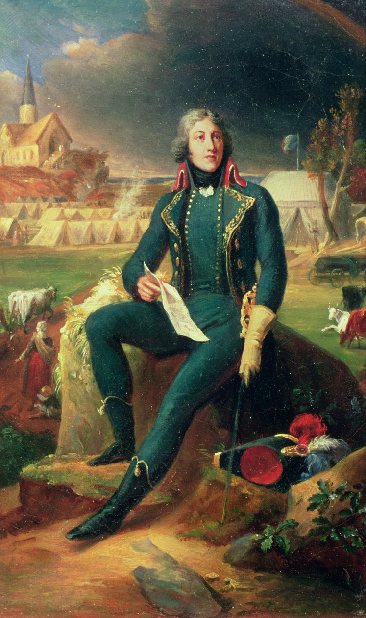 Portrét generála Louis-Lazare Hoche (1768-97) od Baron François Pascal Simon Gérard