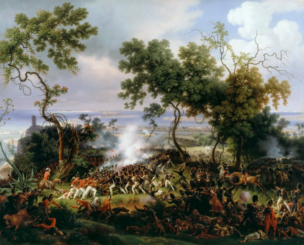Bitva u Chiclany, 5. března 1811 od Baron Lejeune Louis François