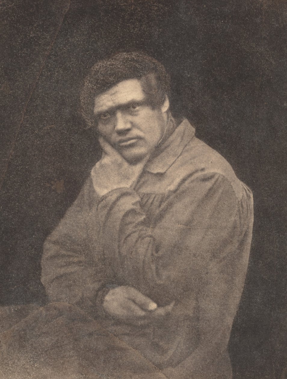 Portrét muže od Baron Louis Adolphe Humbert De Molard