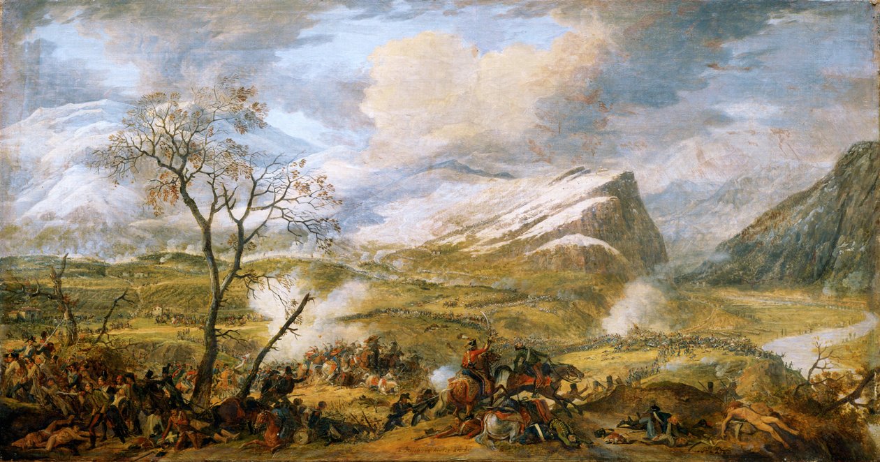 La bataille de Rivoli ... od Baron Louis Albert Bacler d