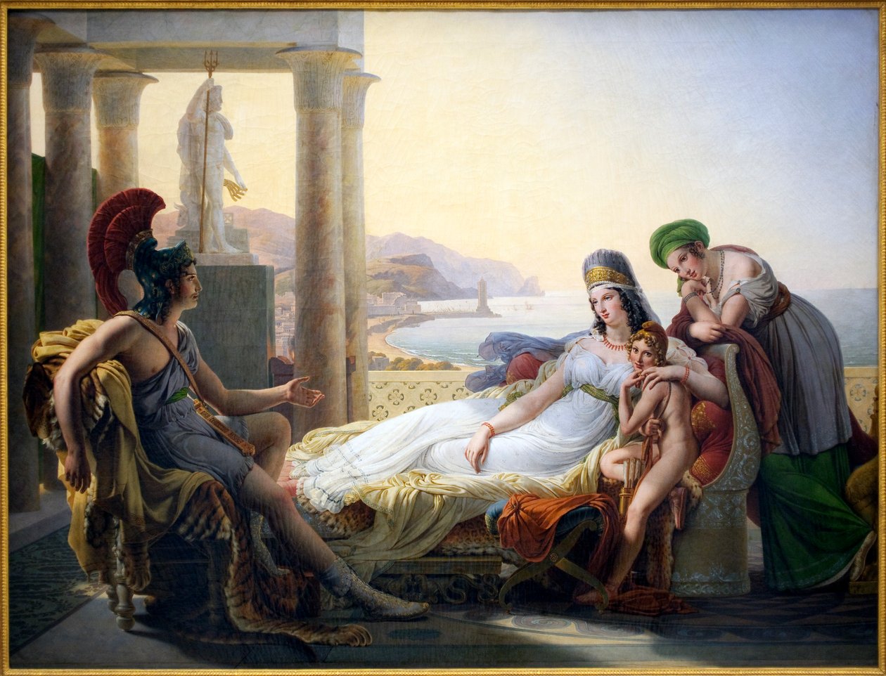 Aeneas vyprávějící Dido neštěstí Tróje, 1819 od Baron Pierre Narcisse Guerin