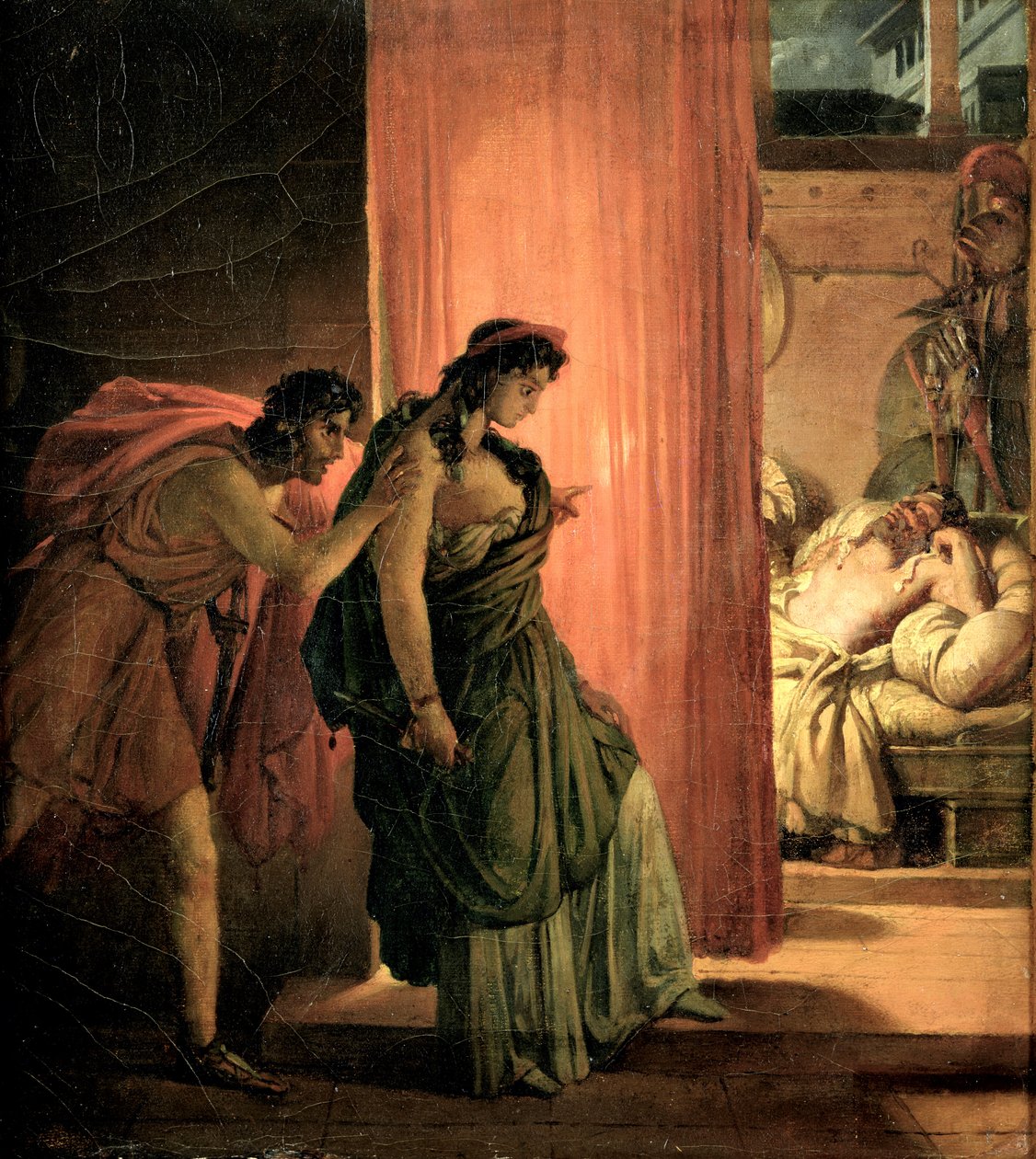 Clytemnestra, kolem roku 1817 od Baron Pierre Narcisse Guerin
