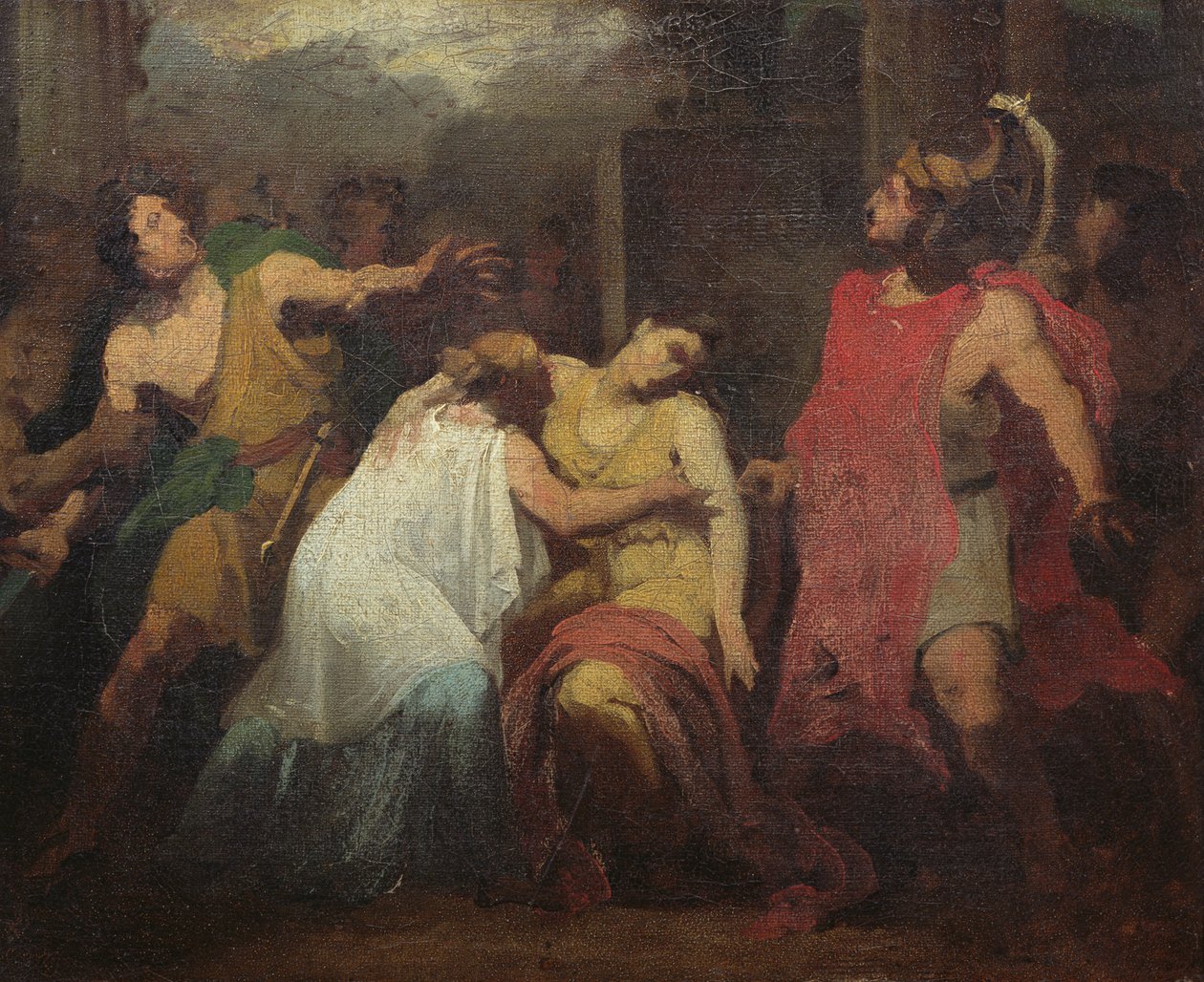 Studie k smrti Lukrécie od Baron Pierre Narcisse Guerin