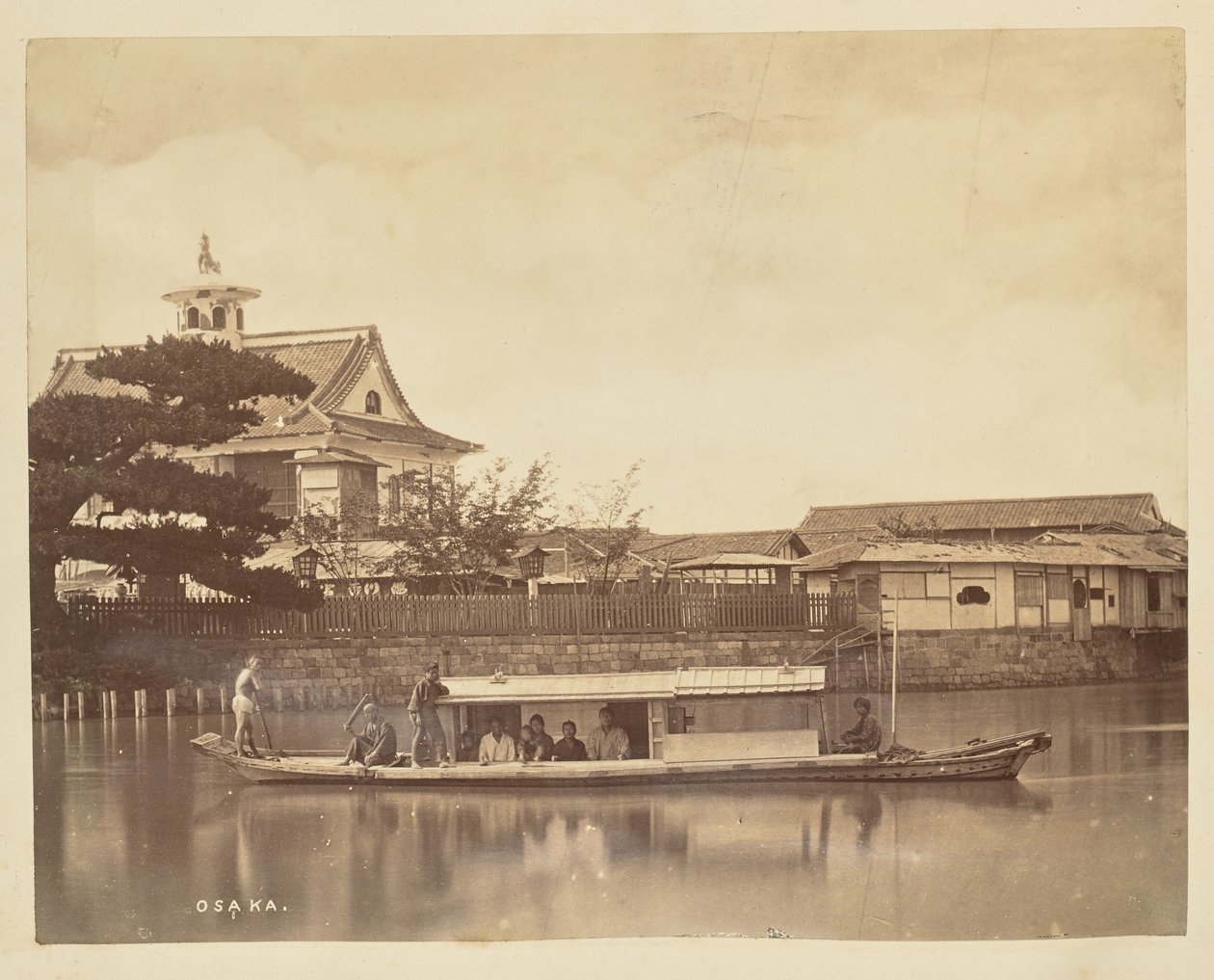 Osaka od Baron Raimund von Stillfried